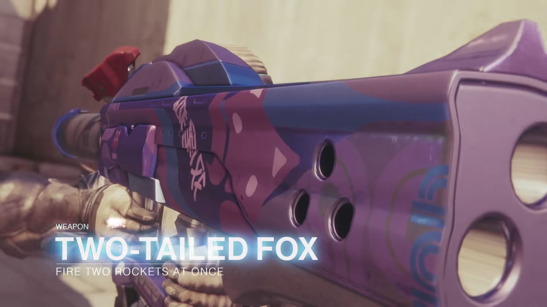 destiny 2 forsaken two tailed fox exotic rocket launcher