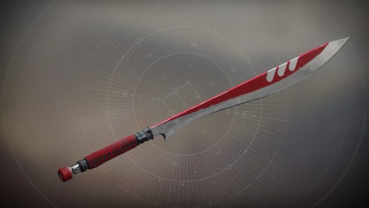 Destiny 2 Honor's Edge New Monarchy sword