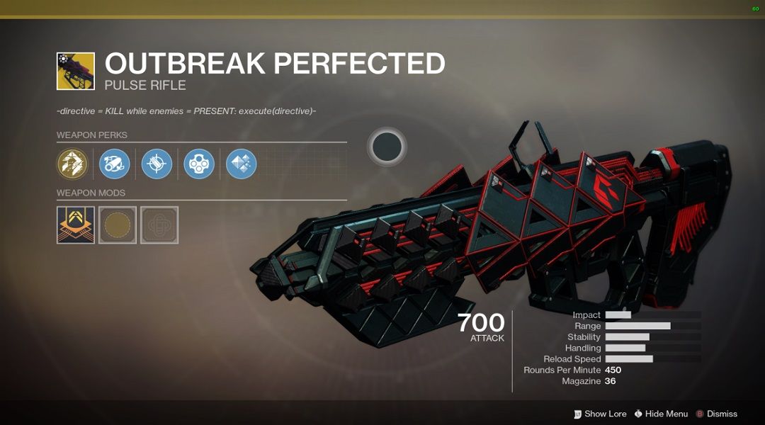 Destiny 2 How to Get Outbreak Perfected Exotic Pulse Rifle