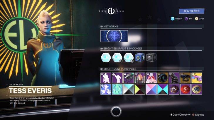 destiny 2 eververse items prismatic matrix