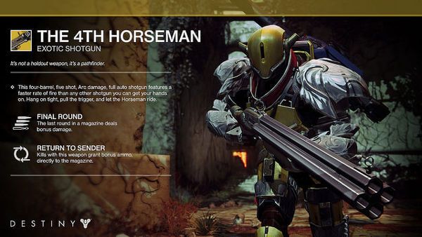 Destiny 4th Horseman