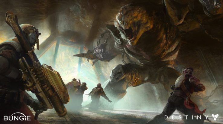 Destiny Concept Art Hive Monster
