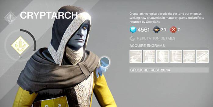 Destiny Cryptarch