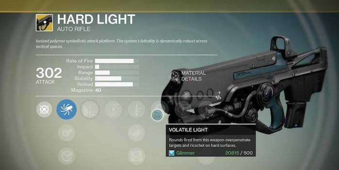Destiny - Hard Light Auto Rifle