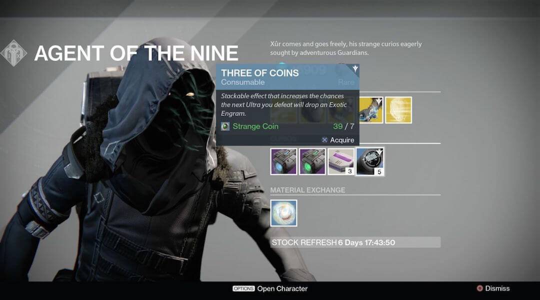 Destiny Nerf Three of Coins