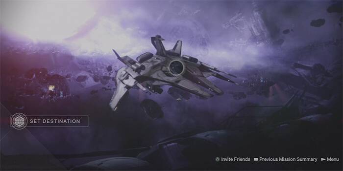 Destiny Orbit Screen