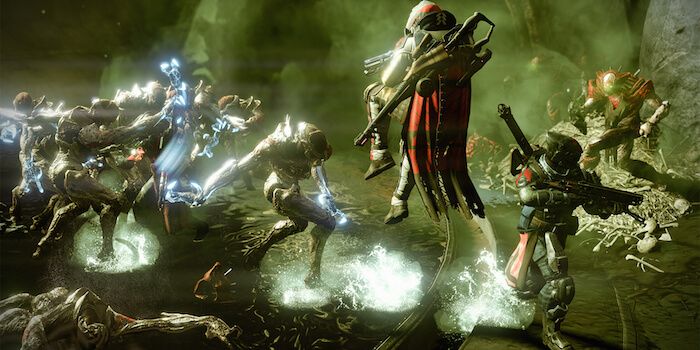 Destiny Prison of Elders - Guardians Fighting Hive