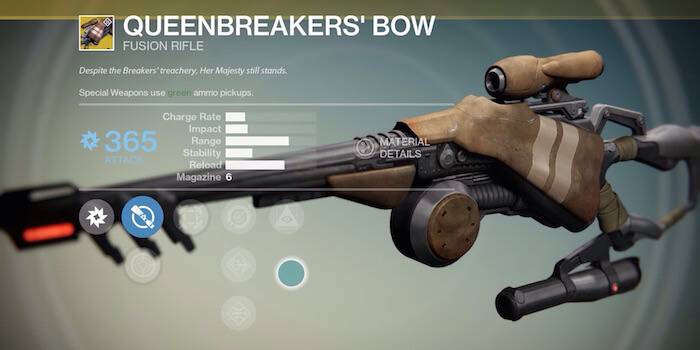 Destiny Queensbreakers Bow Exotic