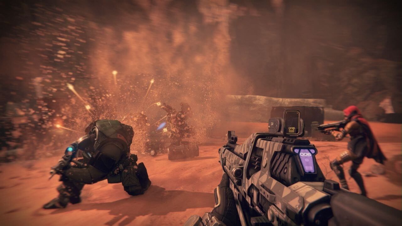 Destiny Screenshot Mars Cabal Combat