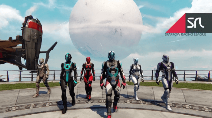 Destiny Sparrow Racing Walk
