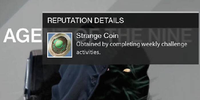 Destiny Strange Coins