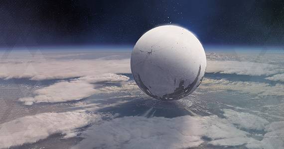 Destiny - The Traveller concept art