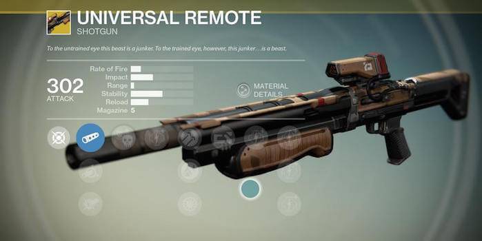 Destiny Universal Remote