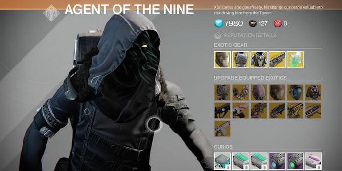 Destiny - Xur Items Jan 9