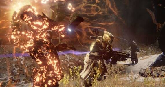 Destiny combat screenshot
