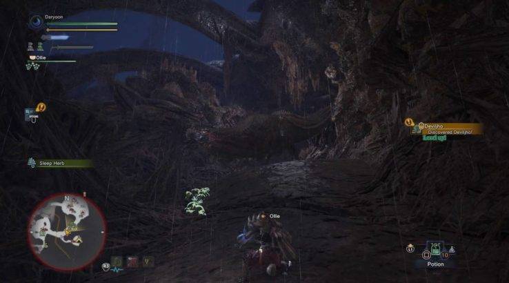 Deviljho discovered monster hunter world quest capcom