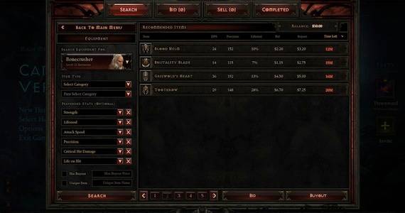 Diablo 3 Auction House Revealed