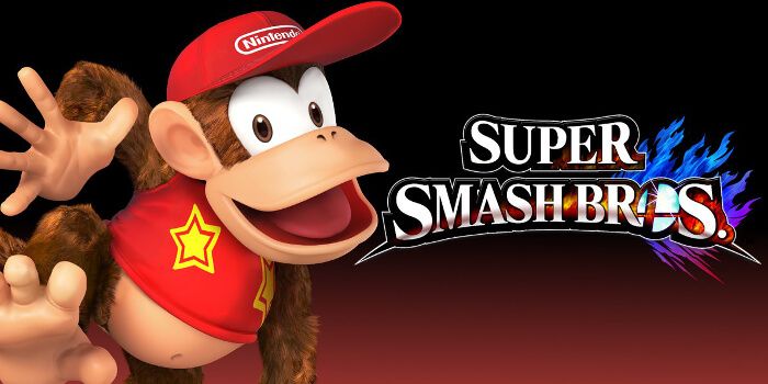 Diddy Kong Super Smash Bros Logo
