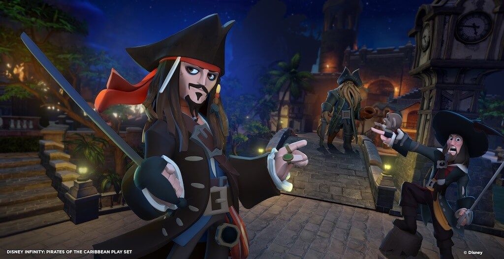 Disney Infinity Pirates Play Set - Jack and Barbossa Battle
