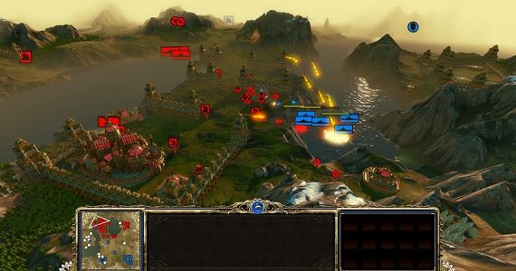 'Divinity: Dragon Commander' screenshot - Birds-eye view