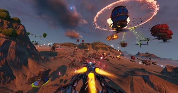 'Divinity: Dragon Commander' screenshot - Jetpack dragon