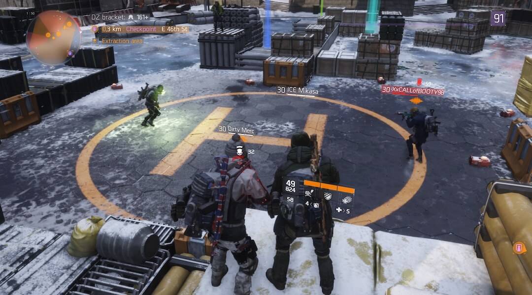 Division Dark Zone Fight Club