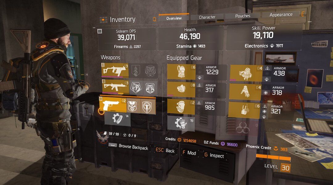Division High End Gear Nerf