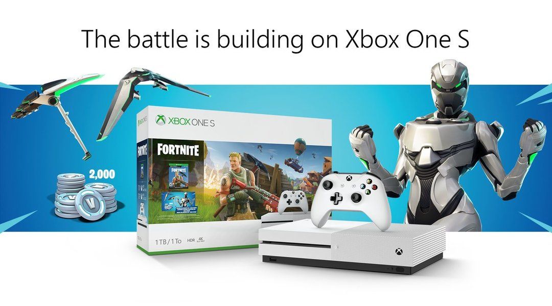 Fortnite Xbox One S Bundle with Exclusive Skin Revealed