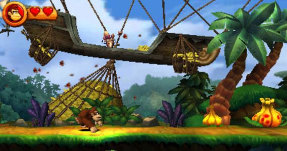 Donkey Kong Country Returns 3D Screenshots