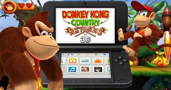 Donkey Kong Country 3DS Screenshots