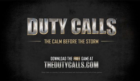Duty Calls The Calm Before The Bulletstorm Trailer