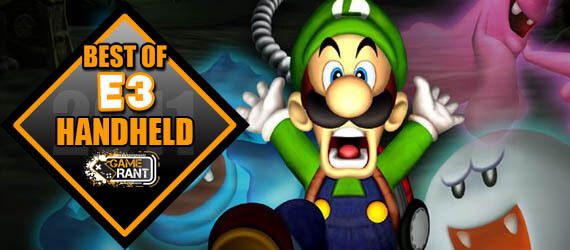 E3 2011 Best Handheld Game Luigi's Mansion 2