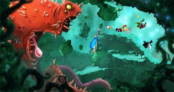 E3 2011 Rayman Origins Carnivorous Plant