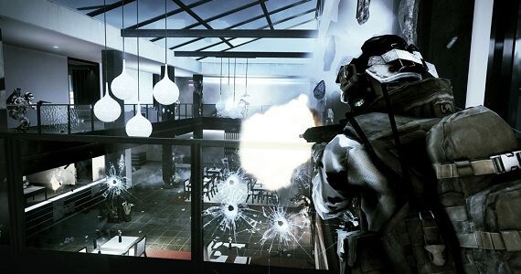 EA BAFTA Battlefield 3 One Over On CoD