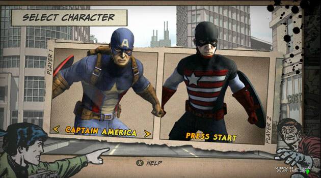 EA Marvel Fighting Game Captain America Costumes