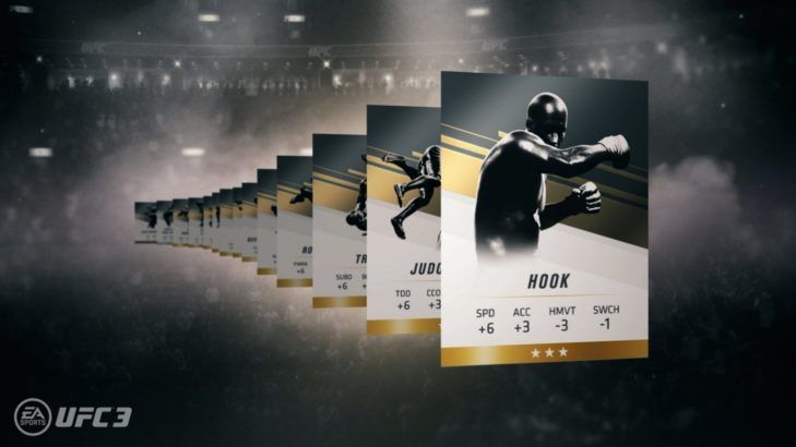 EA Sports UFC 3 Ultimate Team card unlocks