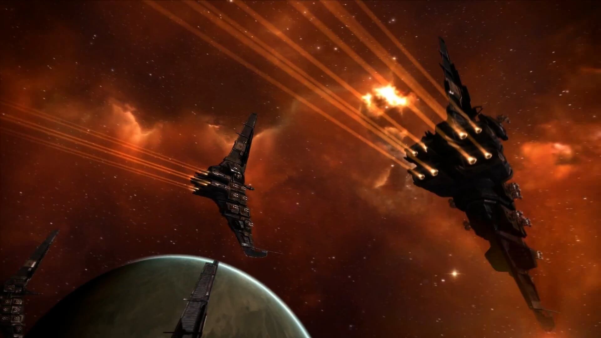 EVE Online Crucible Ship Trails
