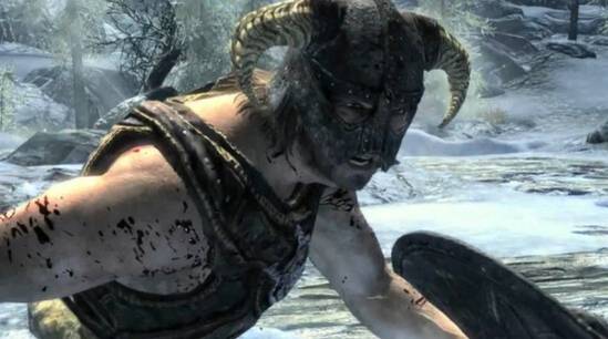 Elder Scrolls 5 Skyrim Trailer Screenshot Bloody