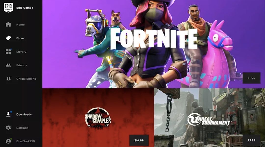 Epic Games Store announced