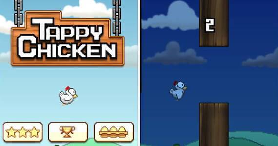 Epic Games Tappy Chicken Flappy Bird Clone