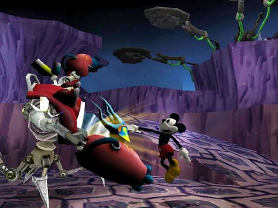Epic Mickey Gameplay