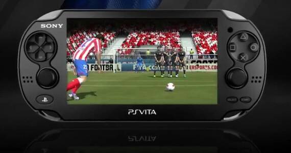 FIFA Vita Trailer Touch Screen Functionality