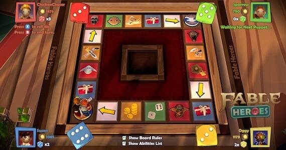 Fable Heroes Review - Board Game Leveling