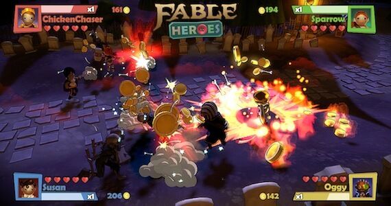 Fable Heroes Review - Combat
