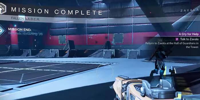 Fallen Saber Strike Mission Complete