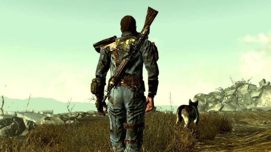 Fallout 3 a man and his dog