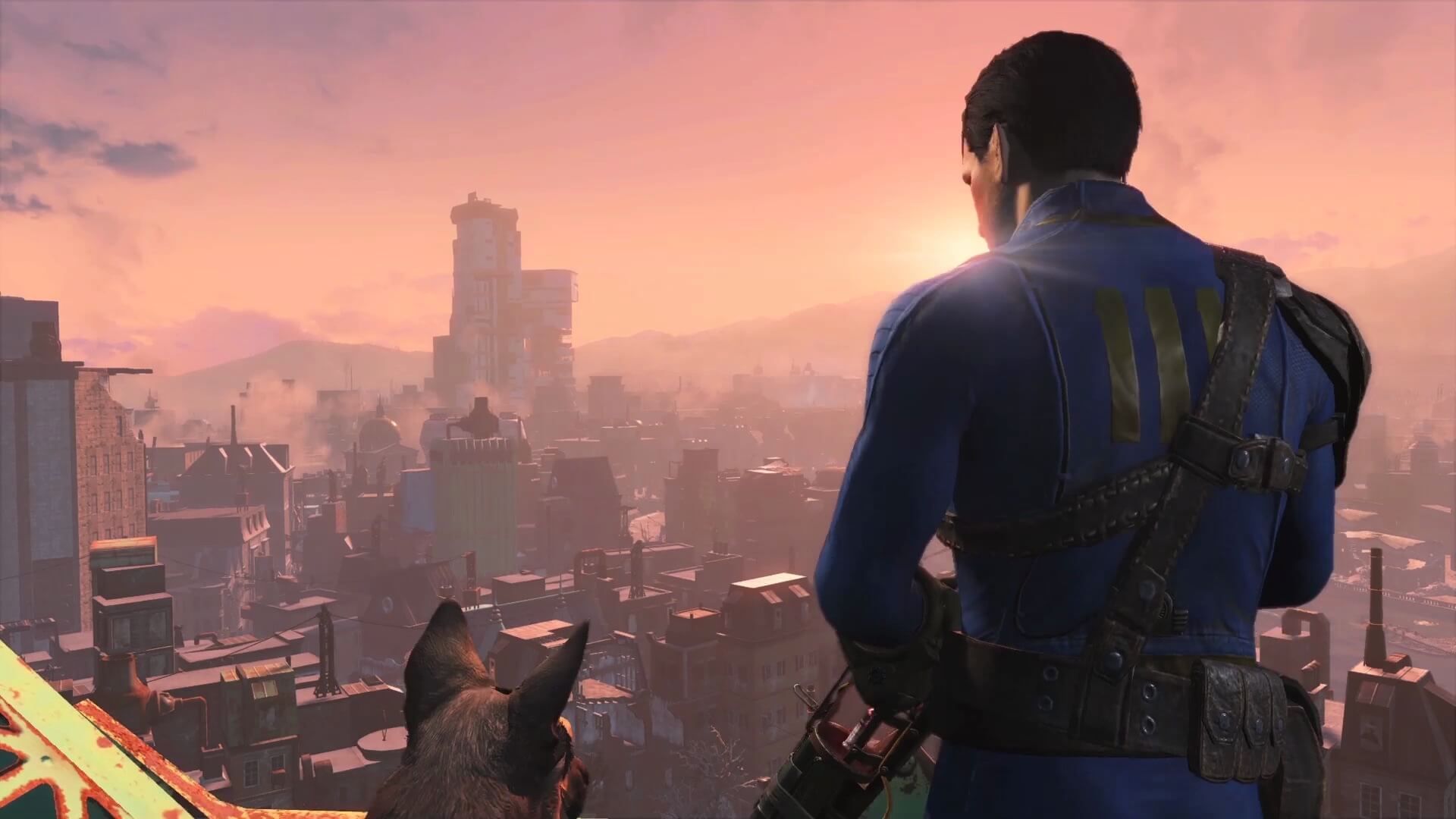 Fallout 4 - Boston Skyline