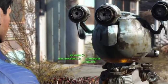Fallout 4 Conversation with Robot