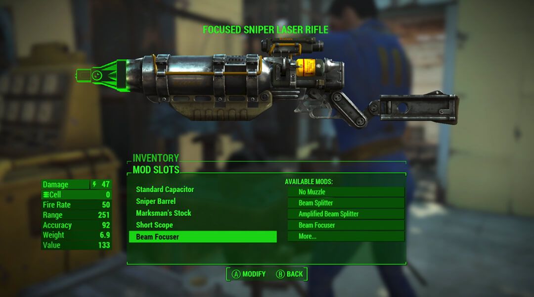 fallout 4 vr weapon mods