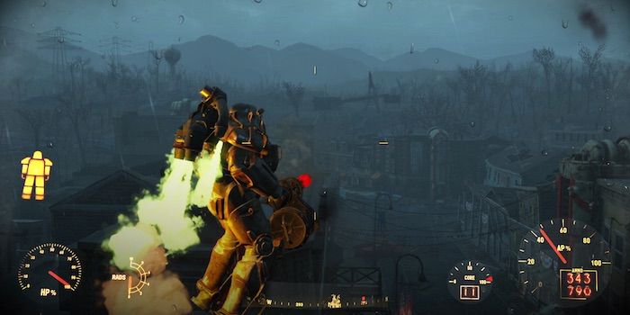 Fallout 4 Power Armor Jetpack